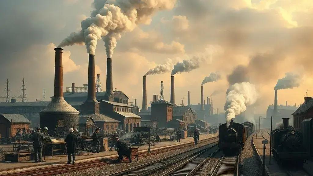 a revolução industrial e o início da tecnologia moderna