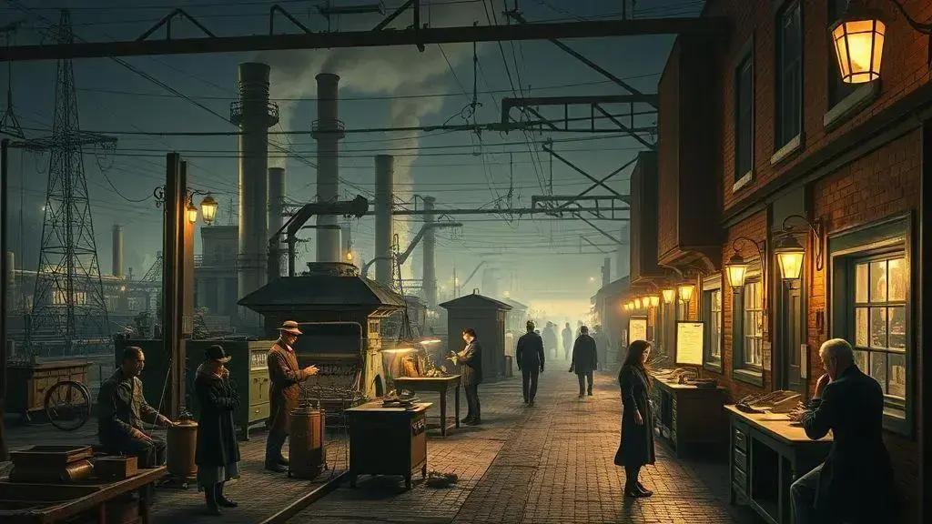 como a eletricidade mudou a forma de viver e trabalhar