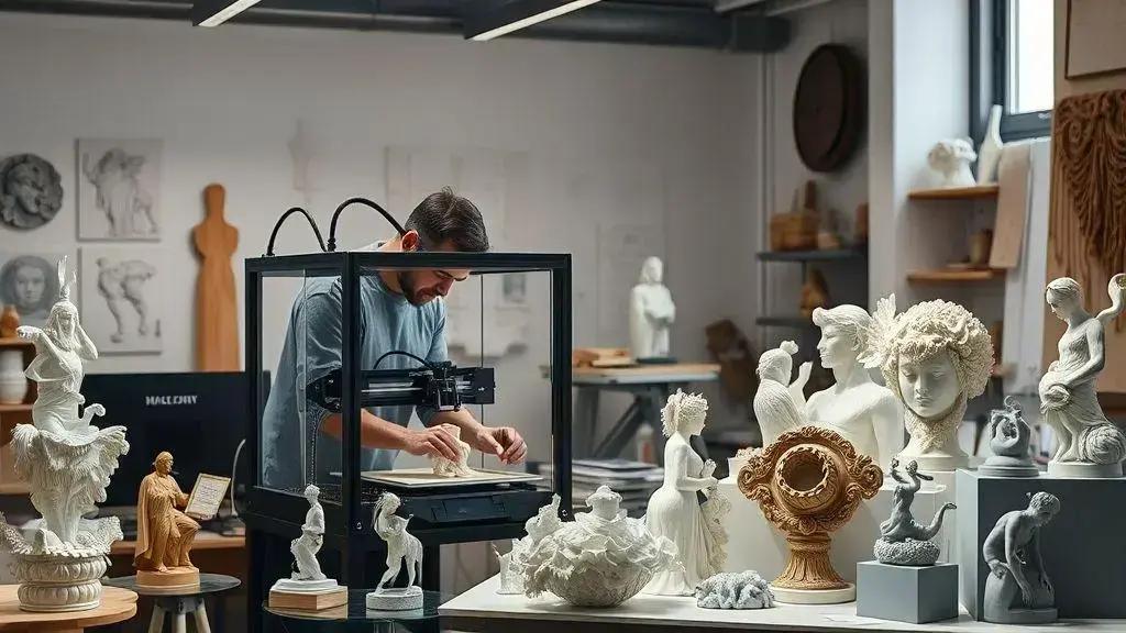 Impressão 3D e seus impactos no design artístico