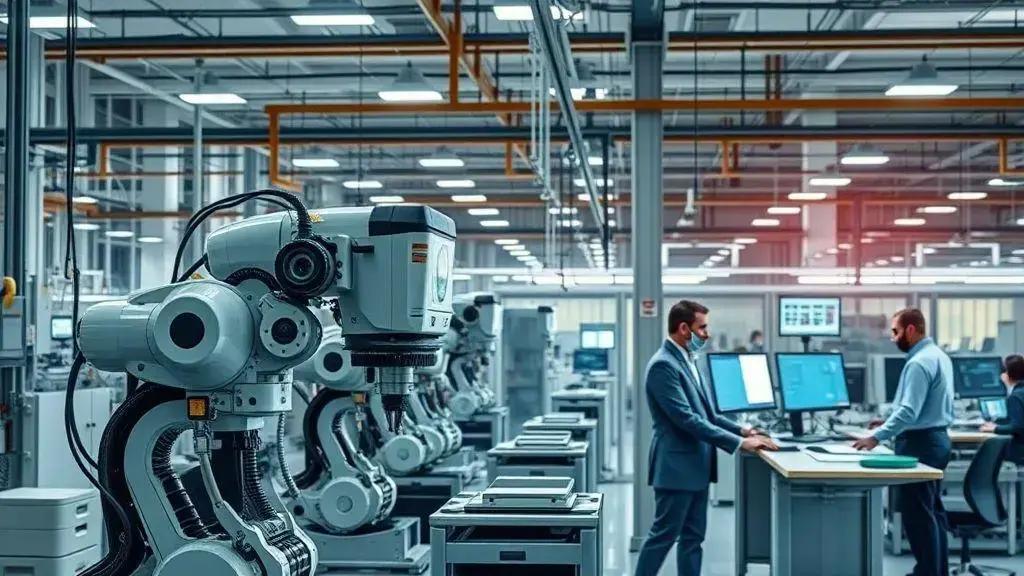 o papel da automação na produtividade