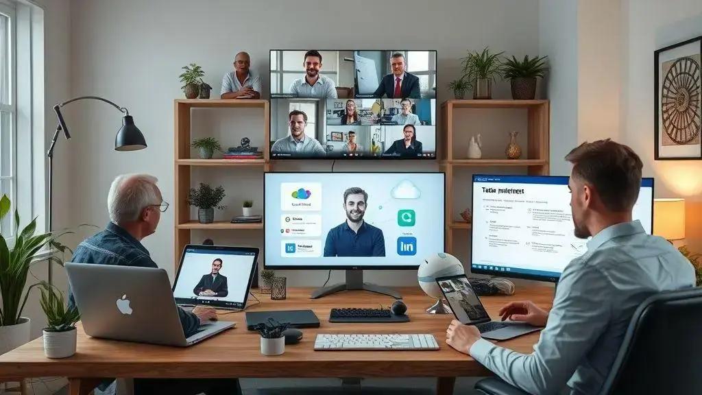 trabalho remoto e suas tecnologias indispensáveis