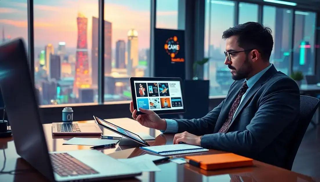 Como avaliar a experiência e portfólio de uma empresa