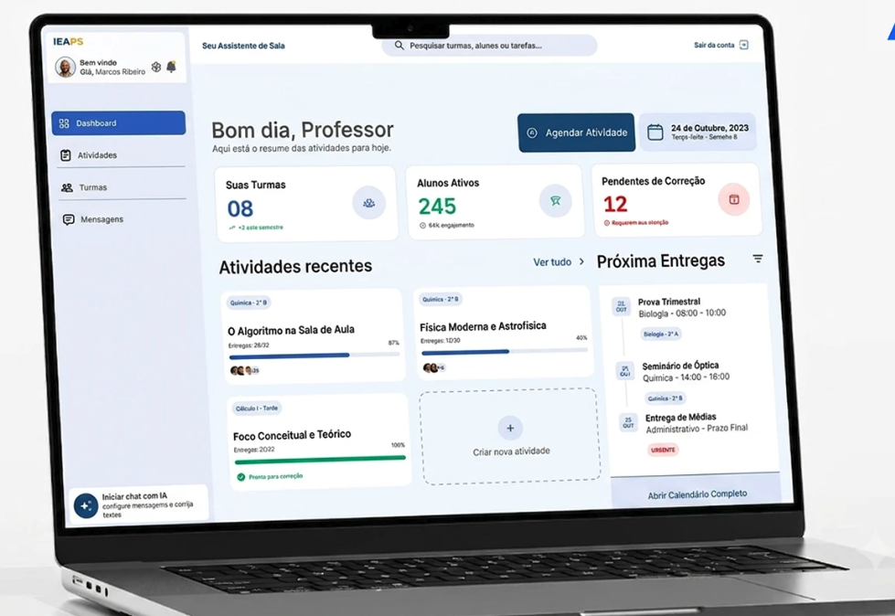 IEAPS — painel de gestão escolar