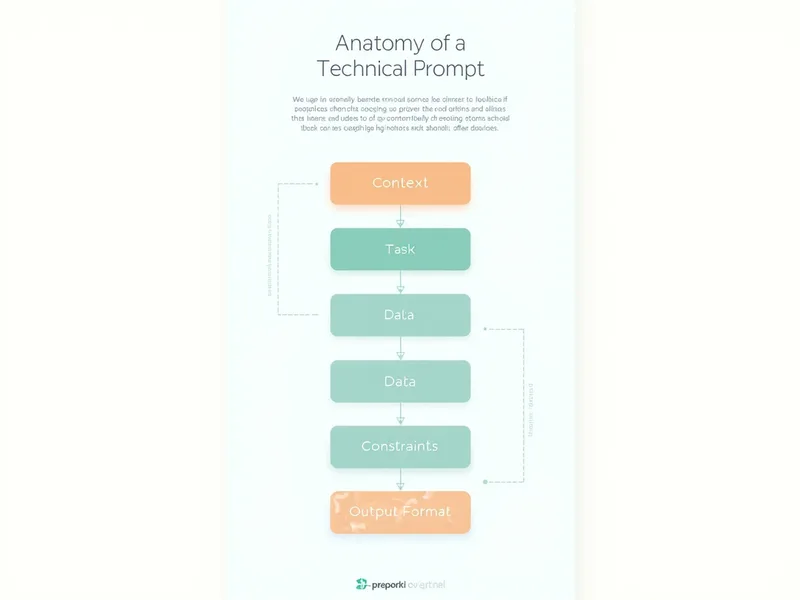 Engenheira diante de um diagrama técnico enquanto organiza dados, limites e referências para uma consulta à IA