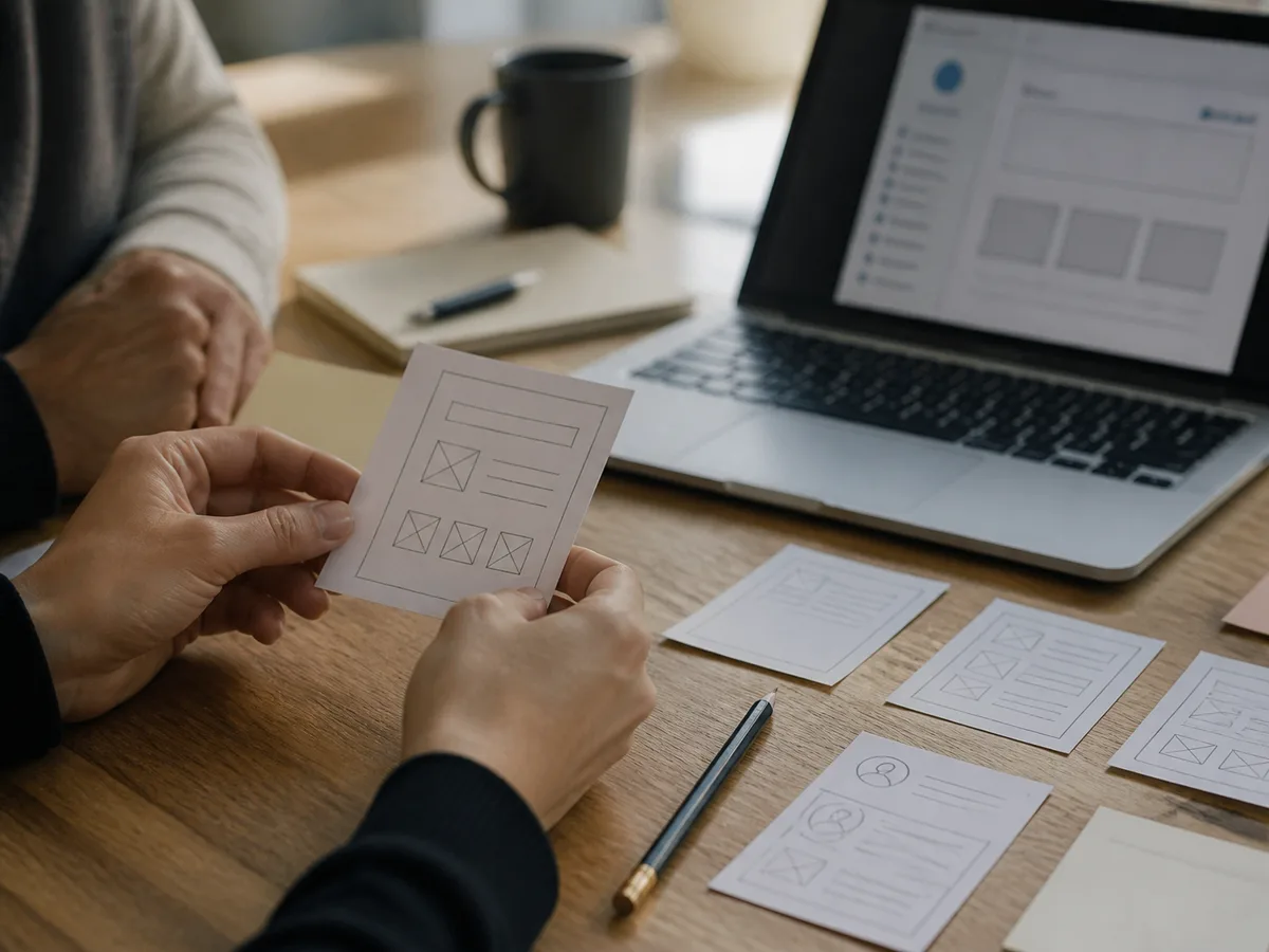 Esquema do ciclo construir, medir e aprender aplicado a um produto mínimo viável